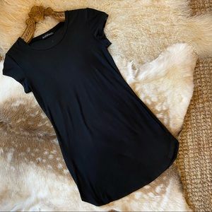 The Classic Little Black T Shirt Dress